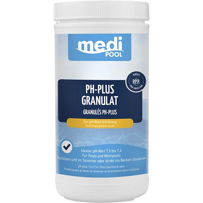 Medipool - pH-Plus Granulat 1kg - zur Steigung des pH-Werts