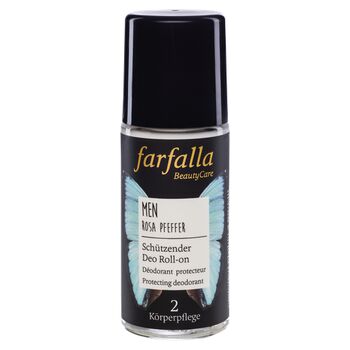 Farfalla - Schtzender Deo Roll-on, Rosa Pfeffer - 50ml