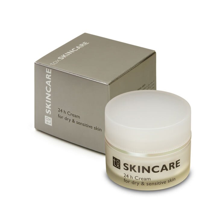 toxSkincare - 24h Creme for dry & sensitive Skin 50ml - Faltenreduzierung