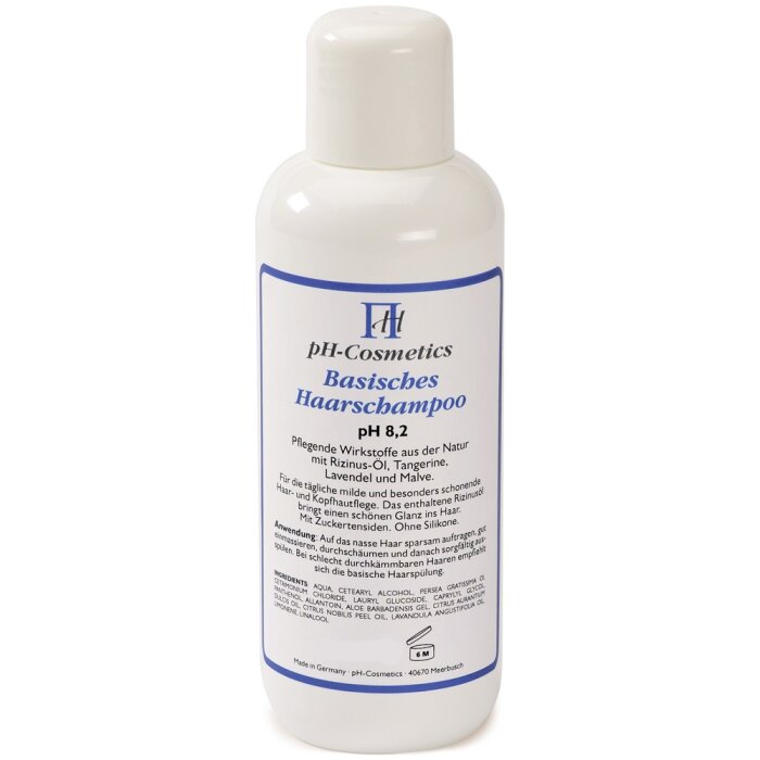 pH-Cosmetics Basisches Haarshampoo pH 8,2 - Rizinusl, Tangerine & Lavendel