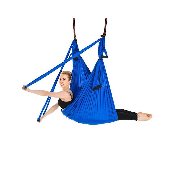 Davartis - Yoga Swing - Hilfsmittel fr Inversionstherapie blau/ lila