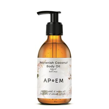 APoEM - Replenish Coconut Body Oil - Edelhlze und...