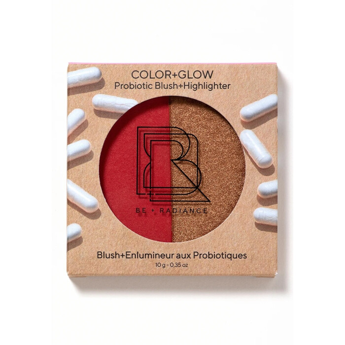 BE + Radiance - Color+Glow Duo Blush+Highlighter mit Probiotika N03 - 10g