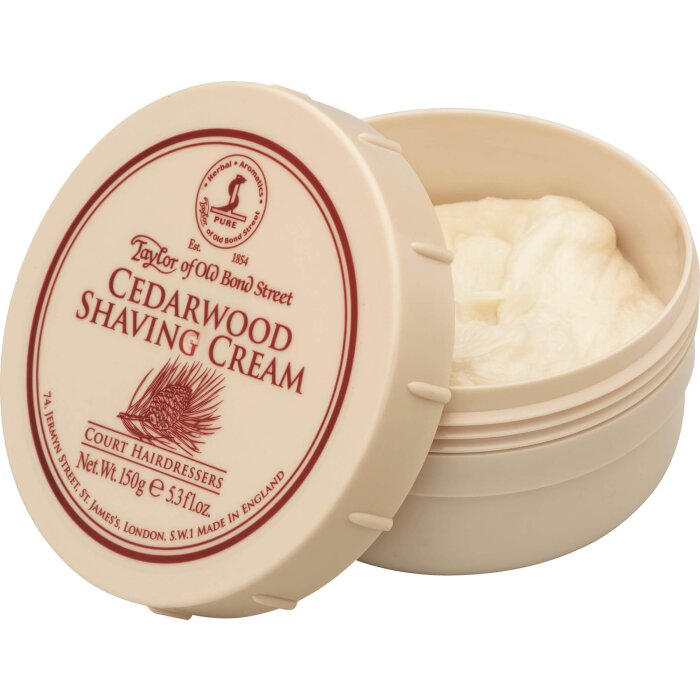 Taylor of Old Bond Street Cedarwood Shaving Cream 150g Rasiercreme
