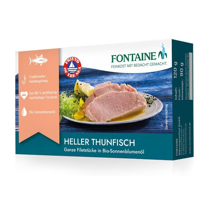 Fontaine - Heller Thunfisch in Bio Sonnenblumenl
