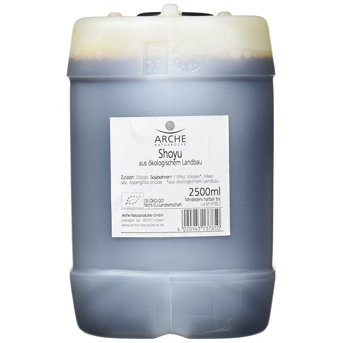 Arche Naturkche - Bio Shoyu - 2500ml natrlich fermentierte Sojasauce