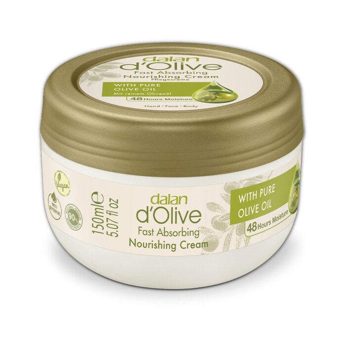 Dalan dOlive - Creme Olive - 150ml fr Hand, Gesicht & Krper