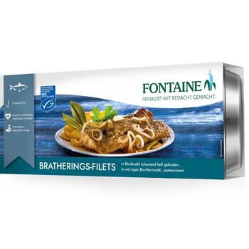 Fontaine - Bratheringsfilet in wrziger Bio Marinade