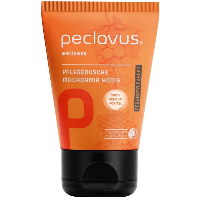 peclavus wellness - Pflegedusche Macadamia Honig - 30ml Duschgel