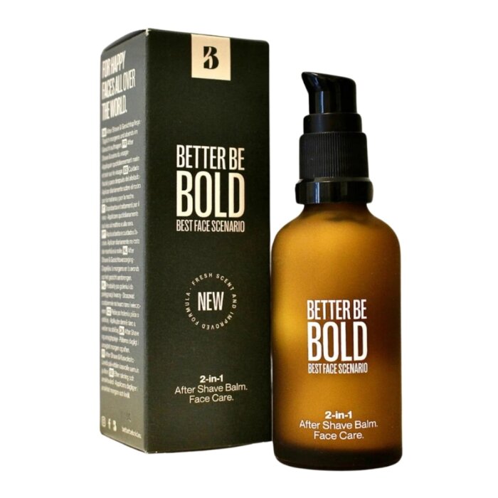 Better Be Bold - 2in1 After Shave Balm & Gesichtspflege - 50ml Best Face Scenario