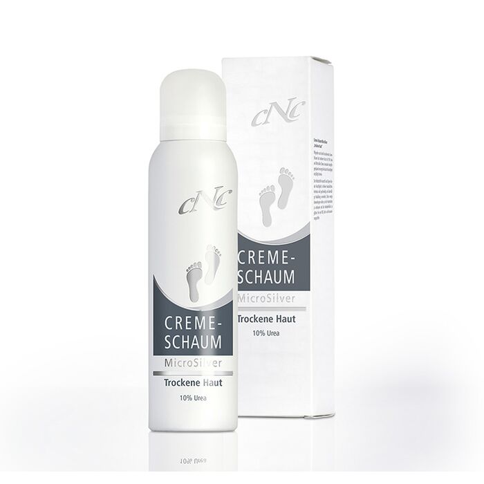 CNC Cosmetic - Creme Schaum MicroSilver 10% Urea - 150ml -  trockene Haut