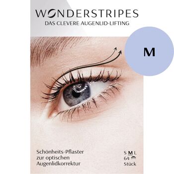 Wonderstripes - Augenlid-Tape Gr. M / mittel [Pack zu 64...