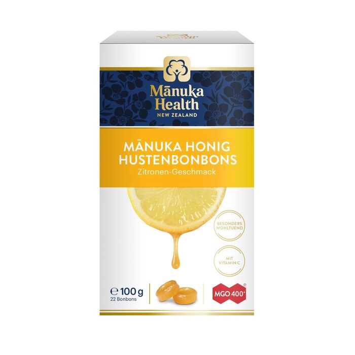 Manuka Health Honig Lutschbonbons Zitrone 100g