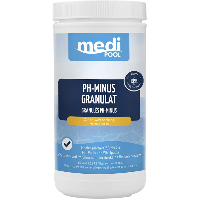 Medipool - pH-Minus Granulat 1,5kg - zur Senkung des pH-Werts