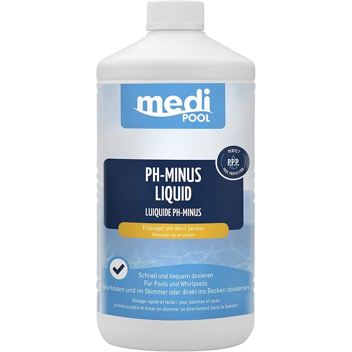 Medipool - pH-Minus Liquid 1L - zur Senkung des pH-Werts
