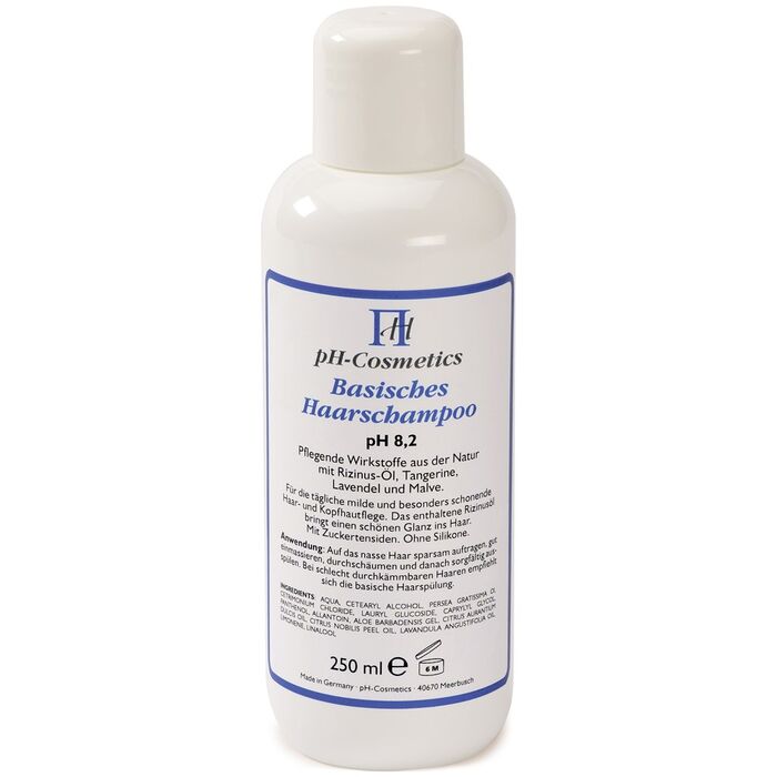 pH-Cosmetics - Basisches Haarshampoo pH 8,2 - 250ml , Rizinusl, Tangerine & Lavendel