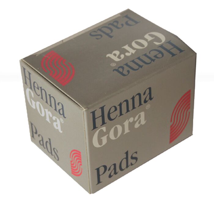 Henna Gora - Wimpern Pads - 100 Stück - Vlies - gegen Hautverfärbung