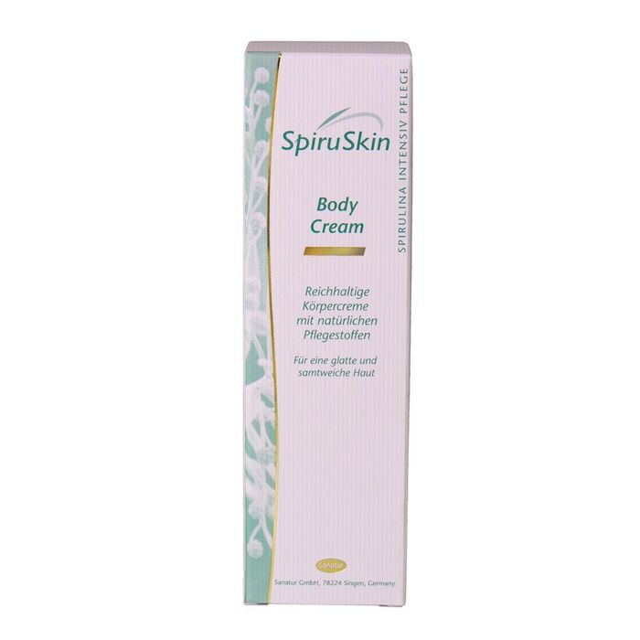 Sanatur - SpiruSkin Body Cream / Bodylotion - 200ml samtweiche Haut