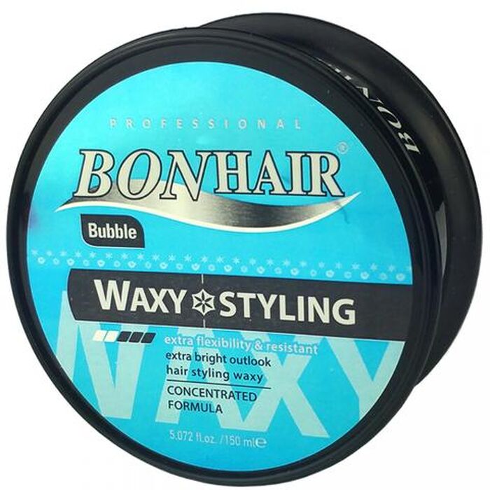 Bonhair - Black Series Waxy 150ml - Bubble/ Fruit/ Gum Gel/ Head