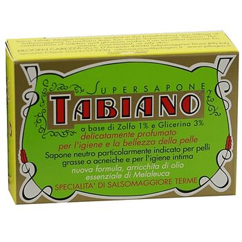 Tabiano - Superseife mit Schwefel - 125g für fettige...