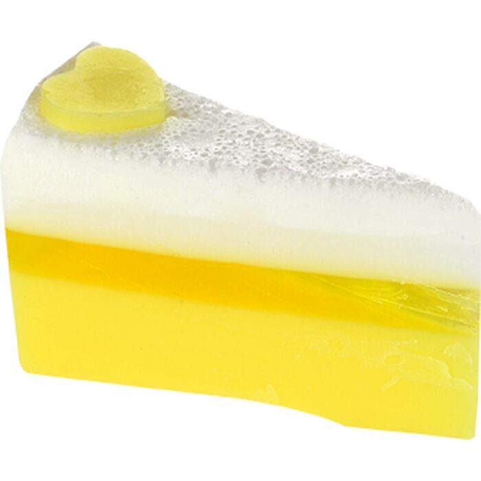 Bomb Cosmetics - 1 Stck Seifenkuchen Lemon Meringue Delight 155g - Zitrone