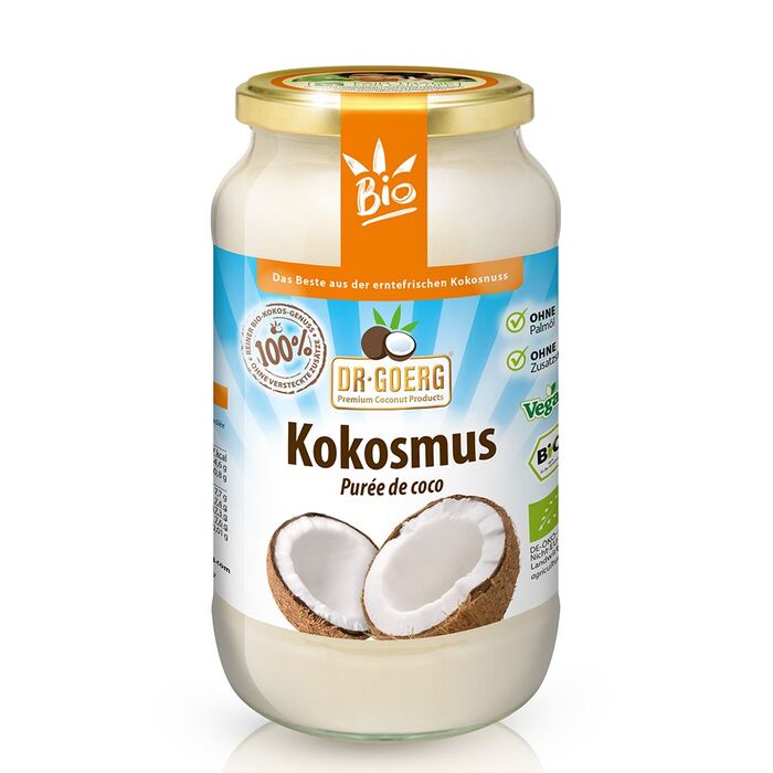 Dr. Goerg - Premium Bio Kokosmus / Coconut Butter 1000g - reines Naturprodukt