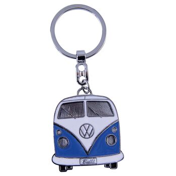 VW Bulli T1 Schlüsselanhänger Blau