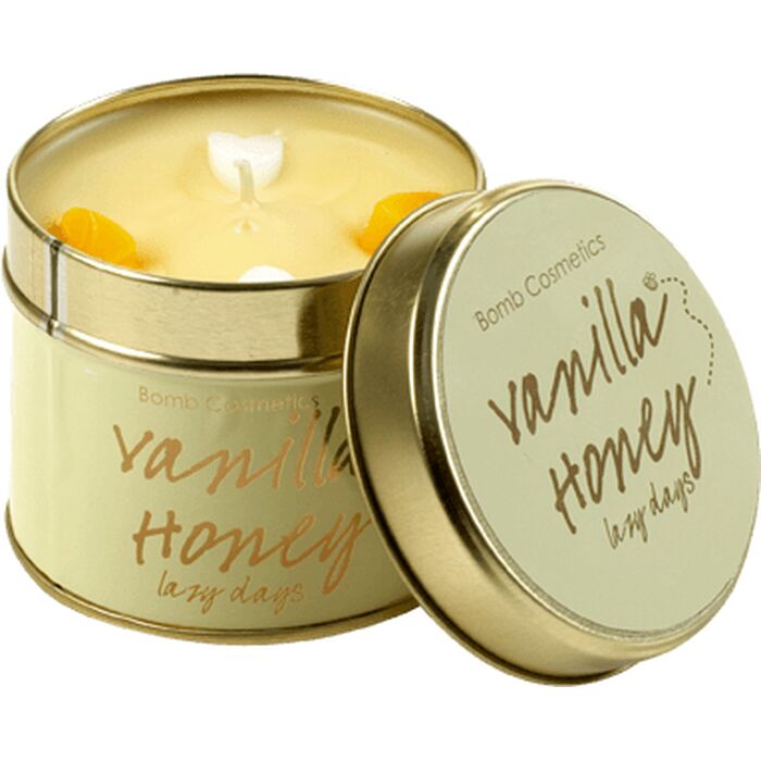 Bomb Cosmetics - Vanilla Honey Dosenkerze - 200g Honig, Lilien, Vanille