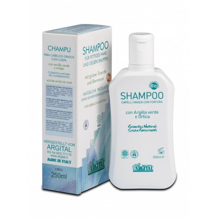 Argital - Shampoo für fettiges Haar & gegen Schuppen 250ml
