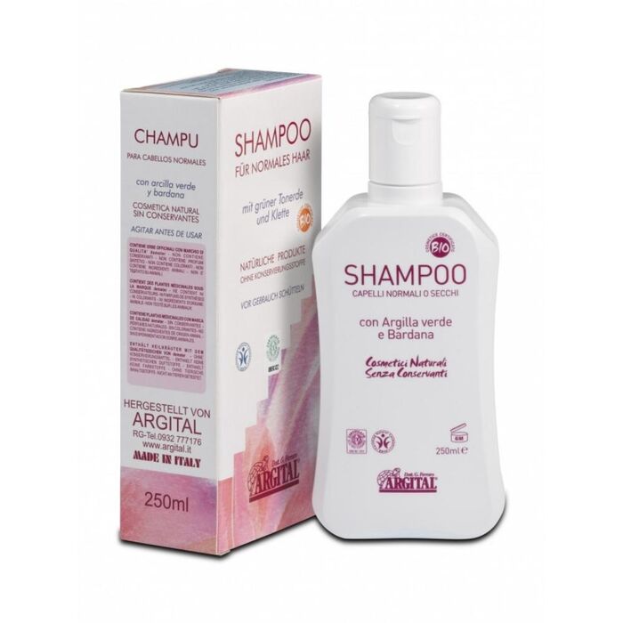Argital - Shampoo für trockenes oder normales Haar - 250ml