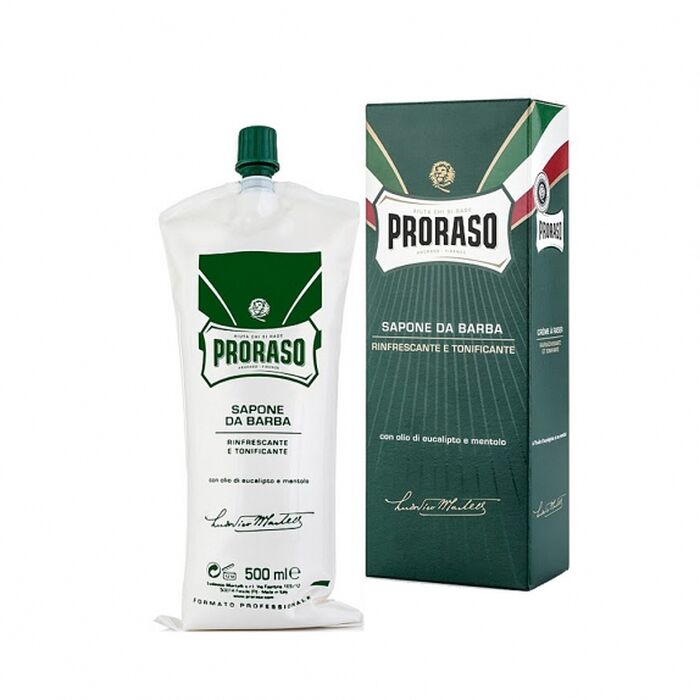 Proraso - GREEN - Rasiercreme PROFESSIONAL - 500ml