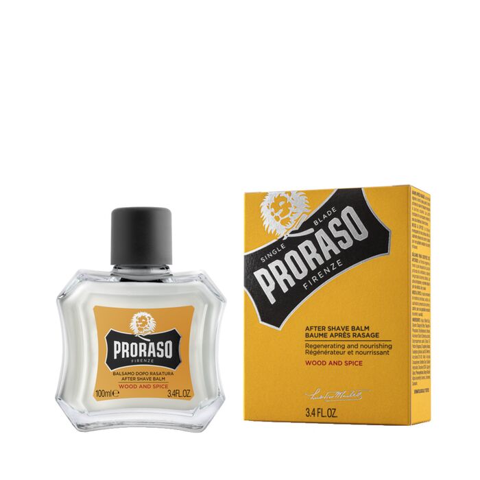 Proraso - Wood & Spice - SINGLE BLADE - After Shave Balm - 100ml