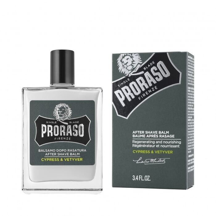 Proraso - Cypress & Vetyver - SINGLE BLADE - After Shave Balm - 100ml