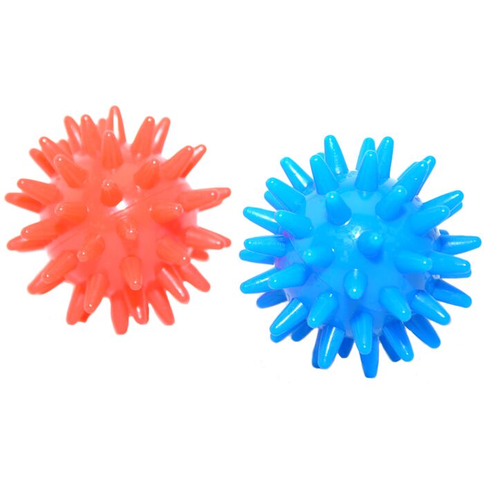 Davartis - Massageball / Massageigel - ca. 5cm - 2er Set (Rot + Blau)
