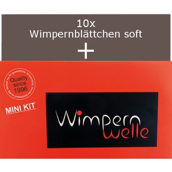 Wimpernwelle Mini Kit + 10x Wimpernblättchen soft