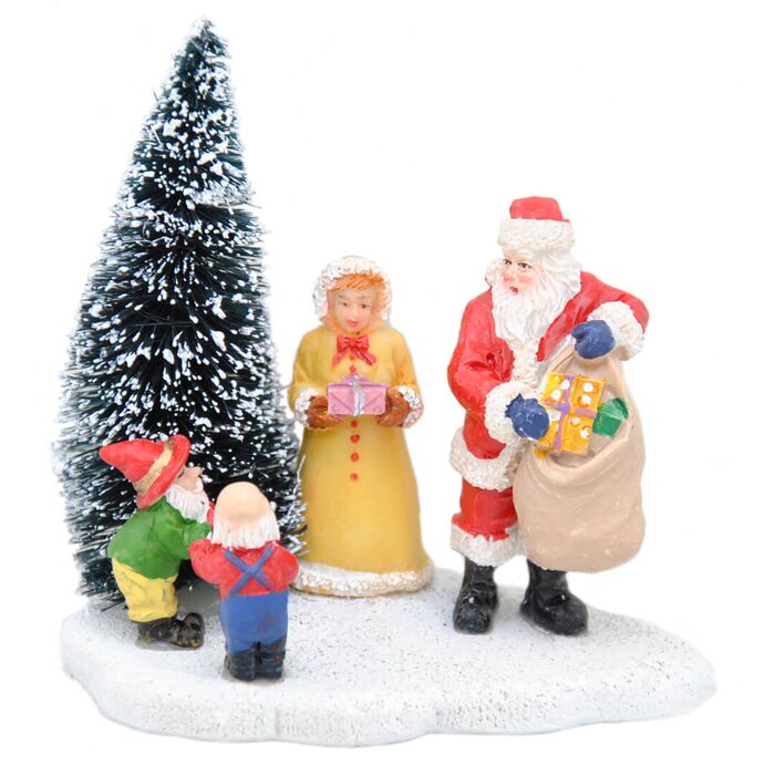 Davartis - Miniatur / Modellbau Weihnachtsmann Beschehrung
