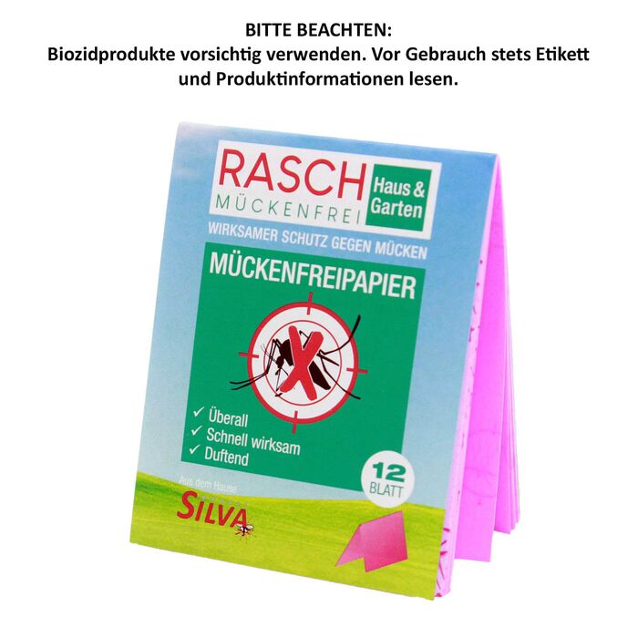 Rasch Mckenfreipapier - 12 Blatt