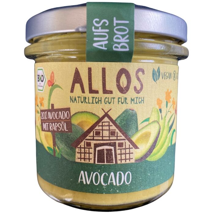 Allos - aufs Brot Bio Streichcreme Avocado - 140g