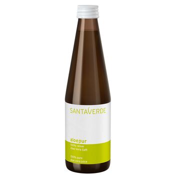 Santaverde - aloepur 100% Bio Aloe Vera Direktsaft