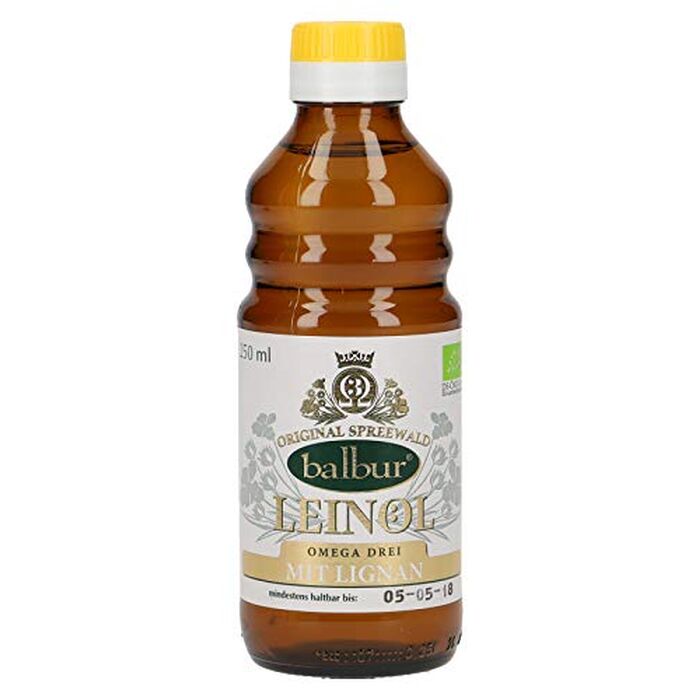 Balbur - Bio Leinöl mit Lignan - 250ml naturbelassen, ungefiltert, kaltgepresst