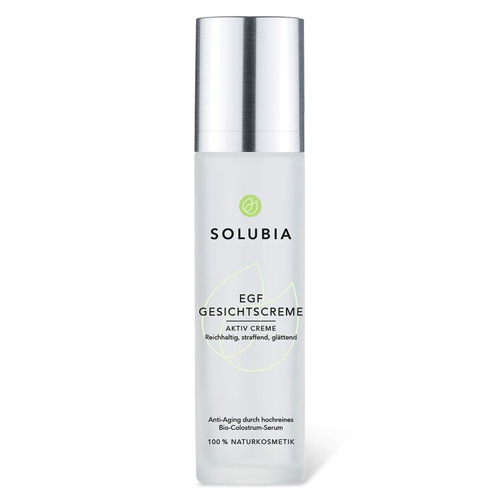 Solubia - EGF Gesichtscreme - 50ml langanhaltend Feuchtigkeit