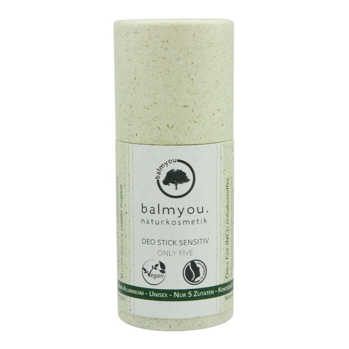 balmyou - Deo Stick sensitiv Only Five - 50g vegan und NATRUE-zertifiziert