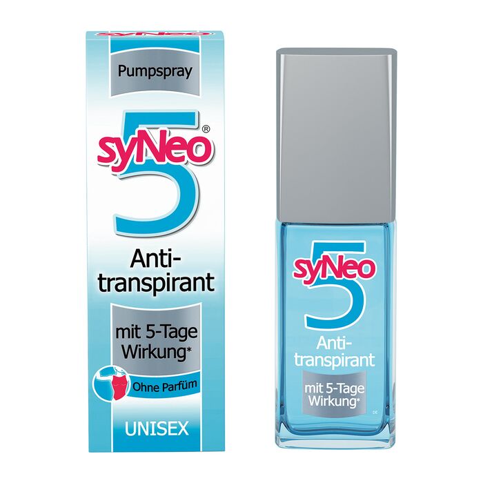 syNeo 5 Antitranspirant Pumpspray Unisex - 30ml für bis zu 6 Monate