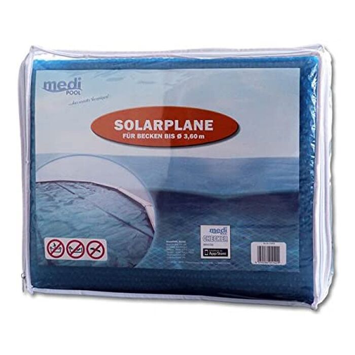 Medipool - Solarplane fr Becken bis  3,50m bis max. 3,60m