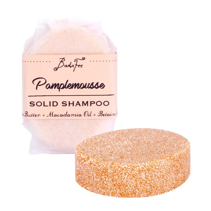 BadeFee - Festes Shampoo Pamplemousse - 50g ohne Silikone