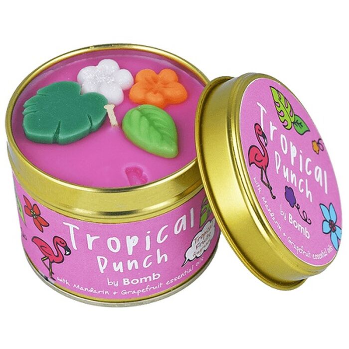 Bomb Cosmetics - Tropical Punch Dosenkerze - 200g Tropische Früchte