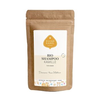 Eliah Sahil Organic - Bio Pulver Shampoo Kamille für...