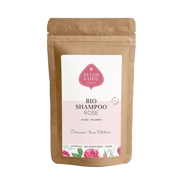Eliah Sahil Organic - Bio Pulver Shampoo Rose - 10g