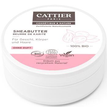 Cattier - Bio Sheabutter - 100g Körperpflege
