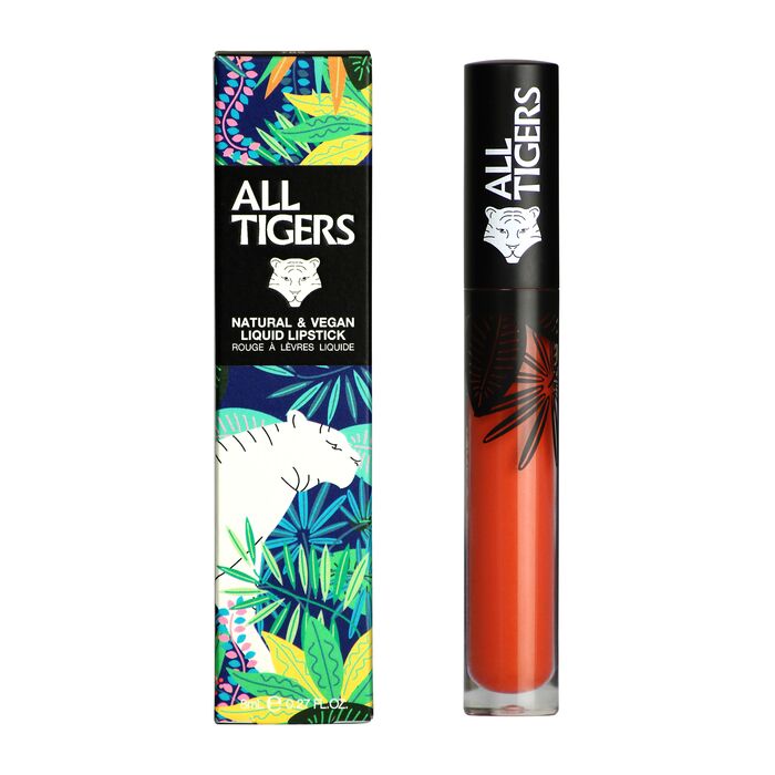 All Tigers - Flüssiger Lippenstift - 785 Coral Orange